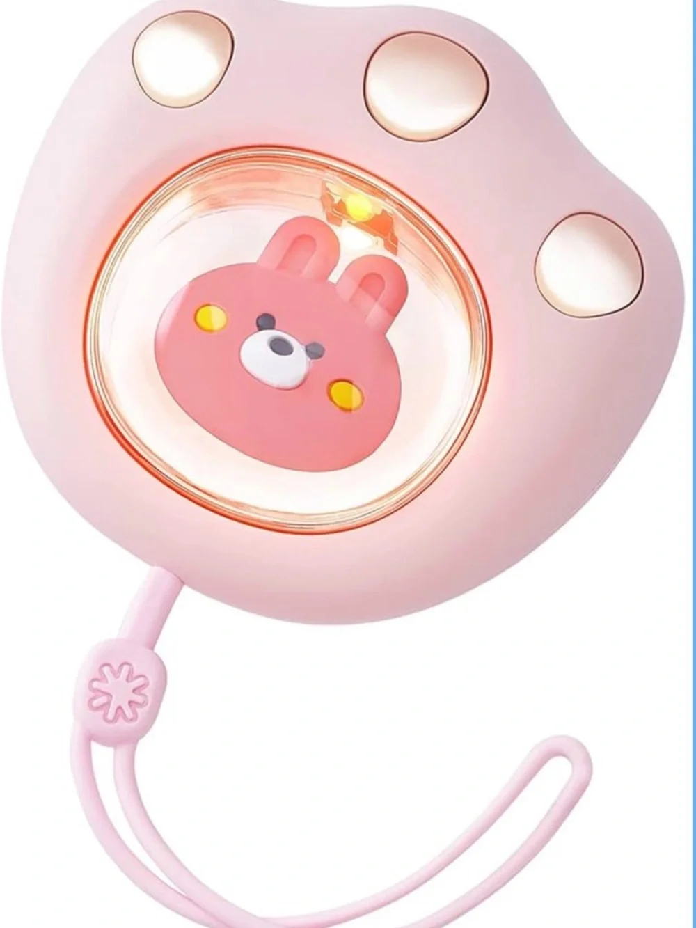 Rechargeable Cute Cat Paw Electric Hand Warmer Portable and Reusable NWT - Picture 1 of 2